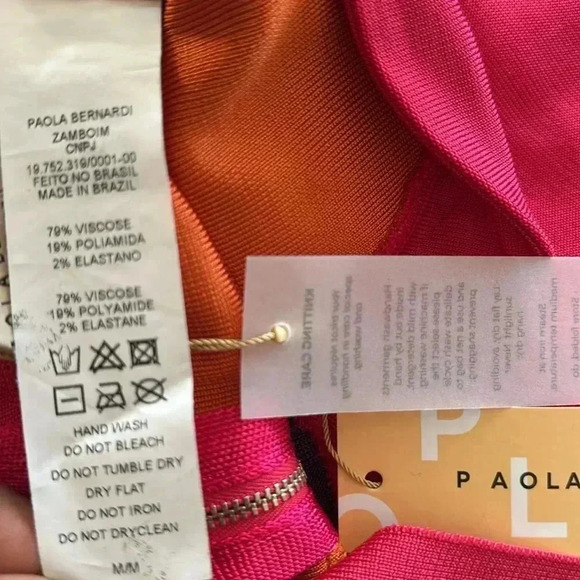 Paola Bernardi Saia Renata Colorblock Cutout skirt set size M - Picture 13 of 14